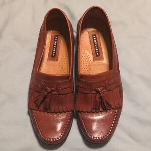 Florsheim Men's Brown Leather Tassel Loafers